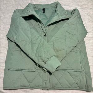 Women's Quilted Jacket in Green